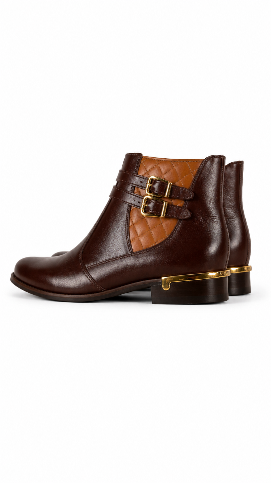 Bota Cano Curto Couro Atenas