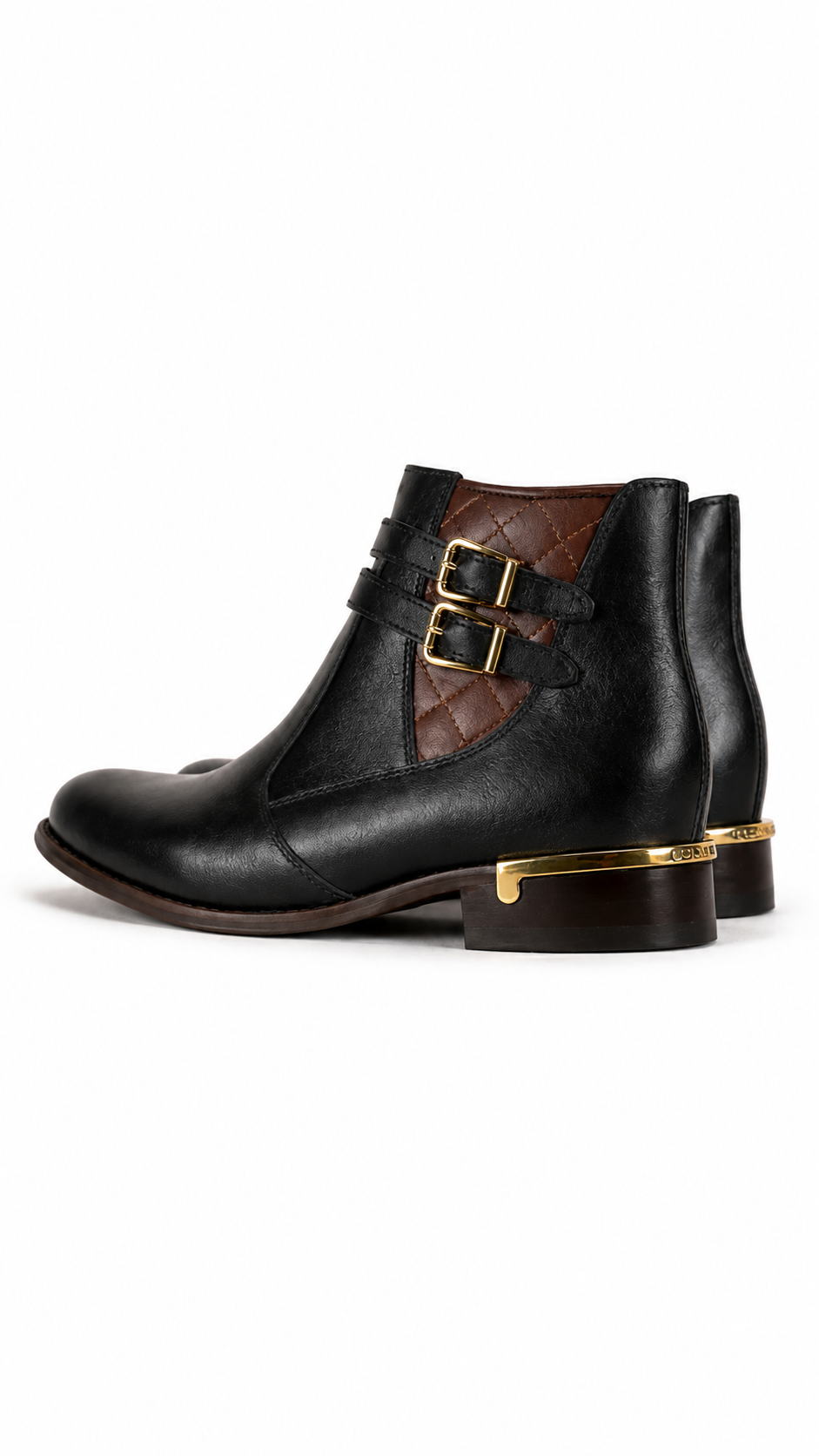 Bota Cano Curto Couro Atenas