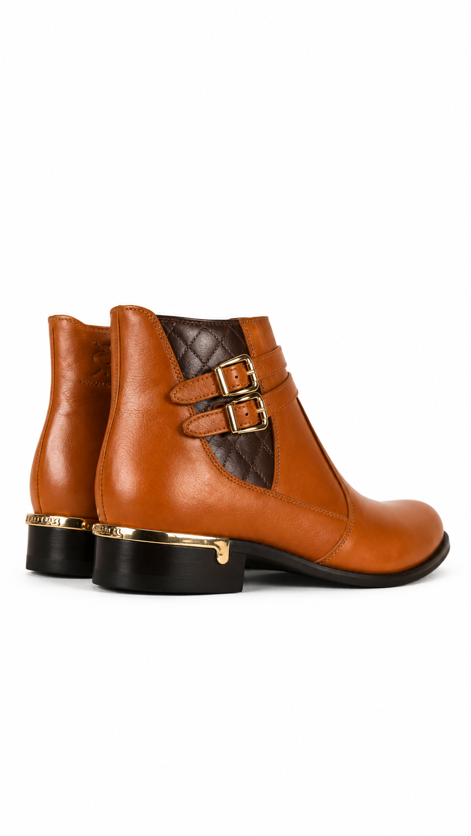 Bota Cano Curto Couro Atenas