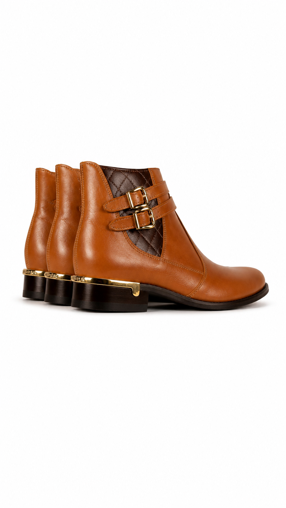 Bota Cano Curto Couro Atenas