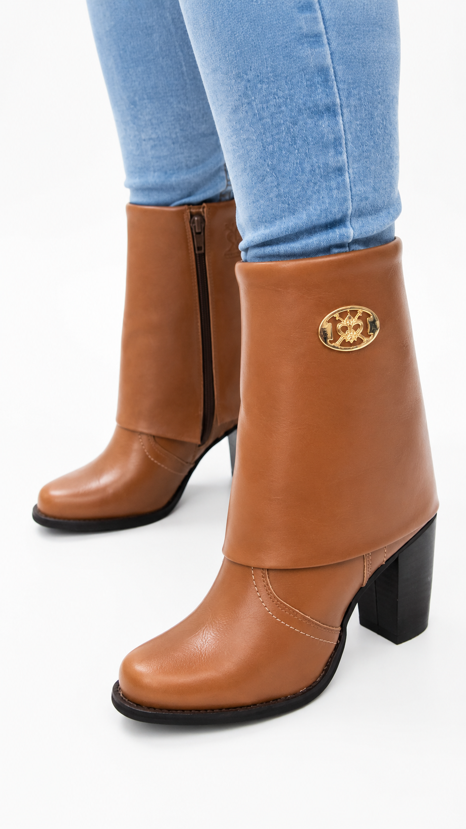 Bota Cano Curto Siena Top